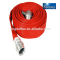 Coloque la manguera flexible de lucha contra incendios de alta presión plana con nitrilo de alta presión y resistencia